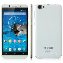 VKworld VK700 Smartphone 5.5 Inch HD Screen MTK6582 Quad Core 1GB 8GB 3200mAh White