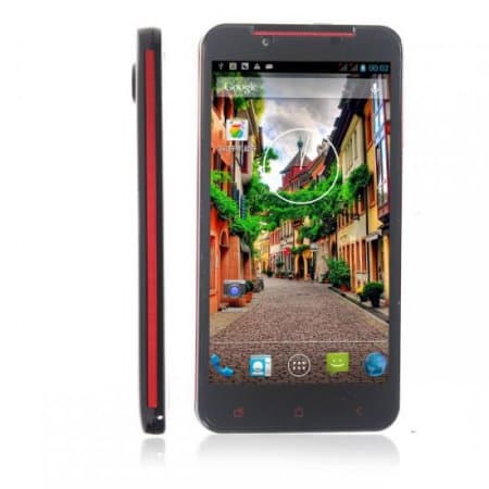 Pulid F17 Smartphone 2G 32GB 5.0 Inch HD IPS Screen MTK6589T Android 4.2 3G- Black