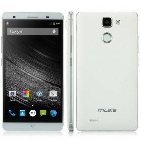 Mlais M7 Smartphone 3GB 16GB 5.5 Inch HD MTK6752 Octa Core Android 5.0 Touch ID White