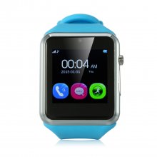 ZGPAX S79 Smart Watch Phone 1.54 Inch Touch Screen Bluetooth Camera FM Blue