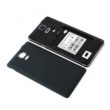 Kingelon N9500 Note4 Smartphone 5.7 Inch HD OGS Screen MTK6582 Quad Core 1GB 8GB Black