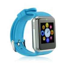 ZGPAX S79 Smart Watch Phone 1.54 Inch Touch Screen Bluetooth Camera FM Blue