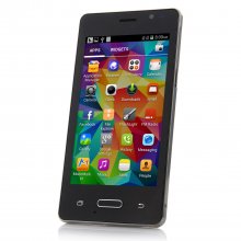 Tengda Q6 Smartphone Android 4.4 MTK6572 3G 4.0 Inch - Black