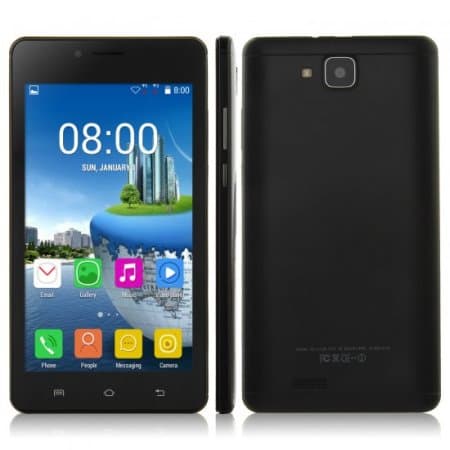 S7 Smartphone Android 4.4 MTK6572 Dual Core 5.9 Inch Screen 512MB 4GB Smart Wake Black