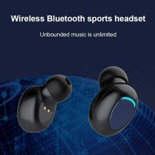 Hands Free Touch Key Earphone Bluetooth Wireless Earbuds Auto Pairing HiFi Call Headset Sport Music Headphones With Charger Case