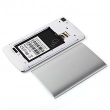 JIAKE V19 Smartphone Android 4.4 MTK6572W 5.5 Inch QHD Screen White&Silver