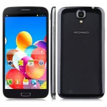 HD9000 Smartphone Android 4.2 MTK6589 1GB 8GB 6.0 Inch HD 3G OTG Air Gesture - Black