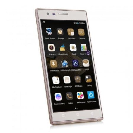 Tengda P7 Smartphone 5.0 Inch QHD Screen Quad Core Android 4.4 3G GPS Gold