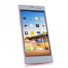 Tengda N907 Smartphone Android 4.4 MTK6572W 5.5 Inch QHD Screen Smart Wake Pink
