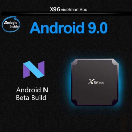 Smart TV BOX Android 9.0 1GB/8GB & 2GB/16GB Amlogic S905W Quad Core 4K WiFi 2.4GHz X96mini Set-top Box