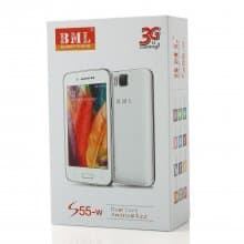 S55W Smartphone Android 4.2 MTK6572W 512MB 2GB 4.0 Inch 3G GPS White
