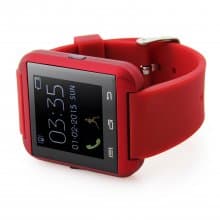 U Watch U8 Smart Bluetooth Watch 1.44" Screen for Android Smartphones Red