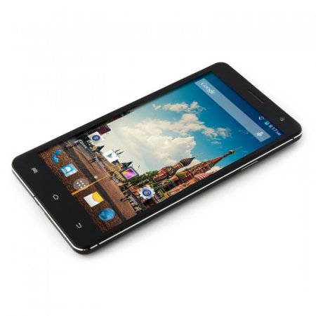 Kingelon V3 Smartphone Android 4.4 MTK6582 Quad Core 5.5 Inch HD Screen 1GB 8GB Black