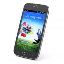Tengda J9500 Smartphone Android 4.0 MTK6517 Dual Core 5.0 Inch 3.0MP Camera- Black