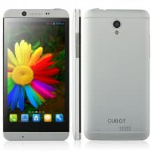 Cubot Ones Smartphone Android 4.2 MTK6582 Quad Core 4.7 Inch 1GB 4GB 3G Silver