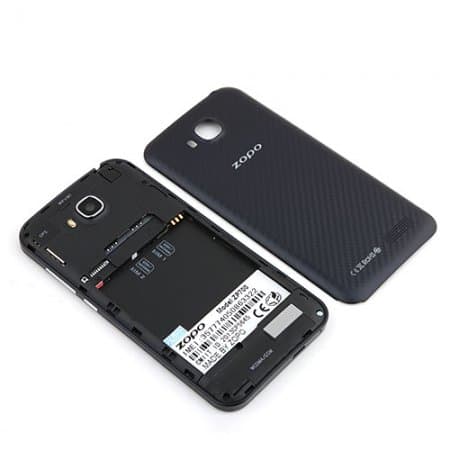ZOPO ZP700 Cuppy Smartphone MTK6582 Quad Core 1.3GHz Android 4.2 4.7 Inch 3G GPS OTG OTA- Black