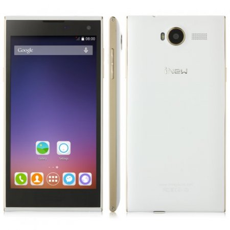 iNew V7 Smartphone Android 4.4 MTK6582 Quad Core 2GB 16GB 5.0 Inch HD Screen White