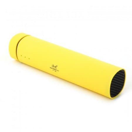 IHT P-i8 4000mAh Portable Mini Speaker Power Bank for Smartphone Yellow