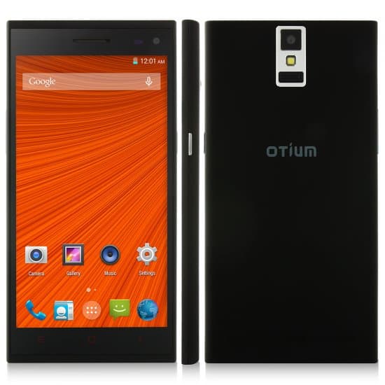 OTIUM Z2 Smartphone 5.5 Inch Android 4.4 MTK6582 Finger Scanner OTG Air Gesture - Black