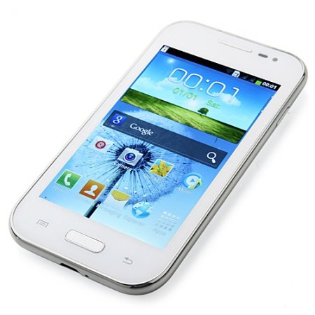 Mini 7100 Smart Phone Android 4.0 OS SC6820 1.0GHz 4.0 Inch 2.0MP Camera- White