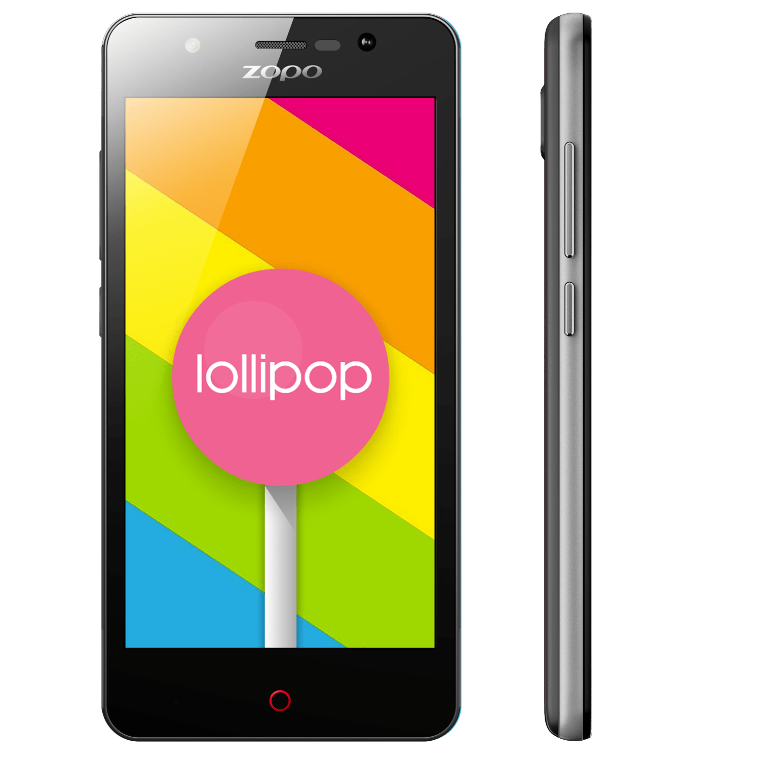 ZOPO ZP330 Smartphone 4G Android 5.1 64bit MTK6735M Quad Core 1GB 8GB 4.5 Inch Black