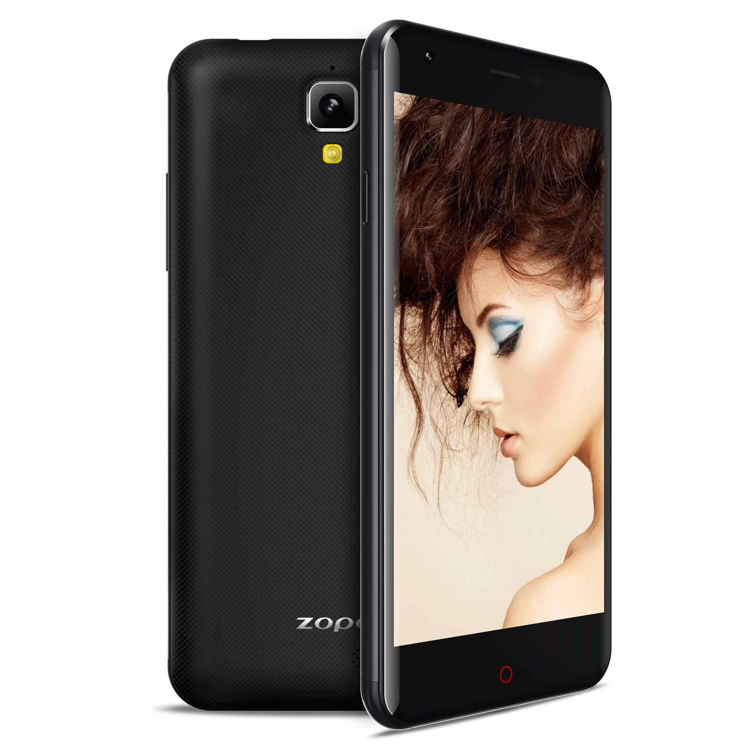 ZOPO ZP530 Smartphone 4G 64bit Quad Core 1.5GHz 5.0 Inch HD Screen Android 4.4- Black