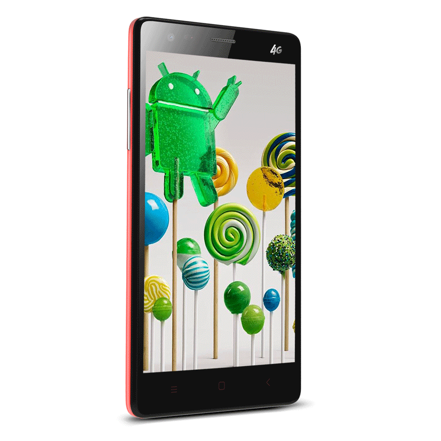 Mlais M52 Red Note 4G 64bit MTK6752 Octa Core Android 5.0 2GB 16GB 5.5 Inch 3200mAh
