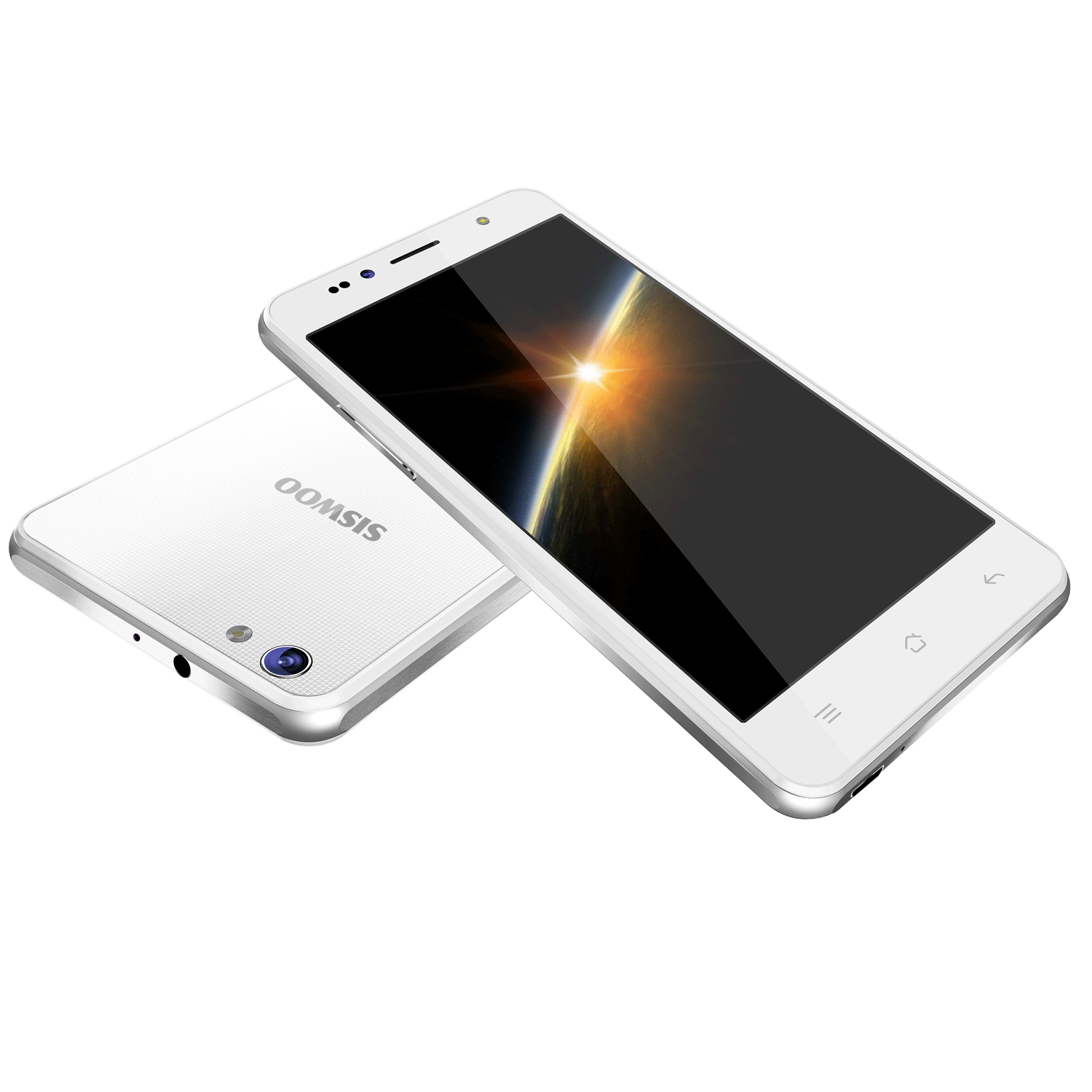 SISWOO Longbow C50 Smartphone Android 5.1 4G 64bit MTK6735 1.5GHz HD 5.0 Inch- White