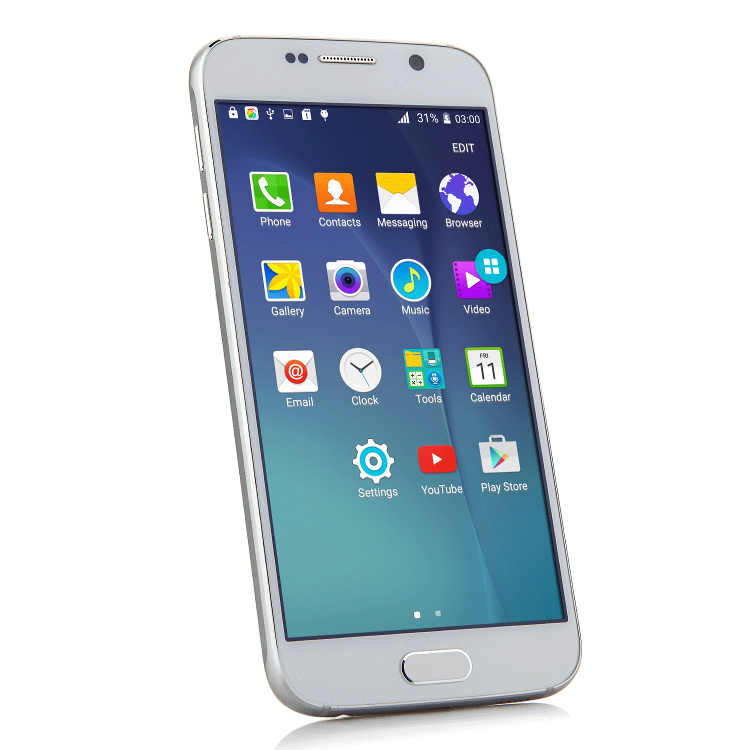 Tengda S6 Smartphone 5.1 Inch HD Screen Android 5.0 MTK6582 Quad Core 1GB 4GB