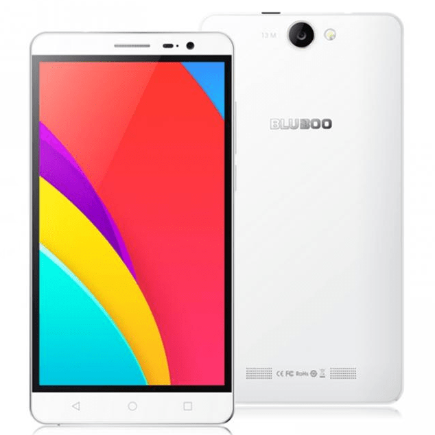 BLUBOO X550 4G Smartphone 5300mAh 5.5 Inch HD 2GB 16GB 64bit MTK6735 Quad Core White
