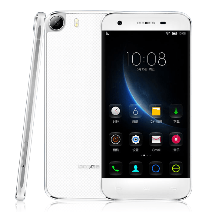 DOOGEE F3 Pro Smartphone Glass Shell 3GB 16GB 5.0 Inch FHD Octa Core Android 5.1 White