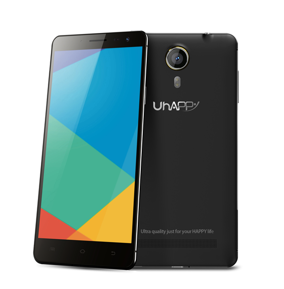 Uhappy UP620 Smartphone Android 4.4 MTK6592 Octa Core 1GB 8GB 5.5 Inch OTG Black