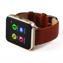 iLepo 400 Watch Phone Smart Bluetooth Watch MTK6261A 1.54 Inch for Android iOS Gold