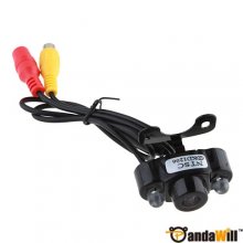 2 LED Waterproof Color CMOS/CCD Car Rear View Reverse Backup Camera E400 out let