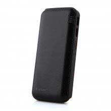 Cager B16 12000mAh Dual USB Power Bank for iPhone iPad Smartphone Black
