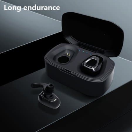 TWS Bluetooth 5.0 Earphone Wireless Headphones Gaming Sport Stereo Earbuds Handsfree Headset with Charging Box for Mobile Phone