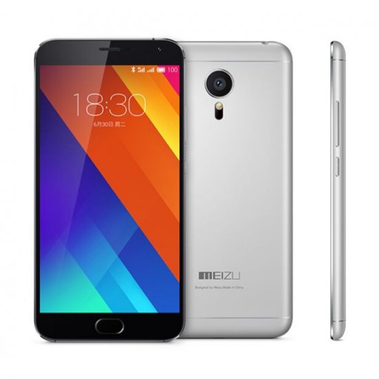 MEIZU MX5 4G Smartphone 3GB 16GB 5.5 Inch FHD 64bit Octa Core 2.2GHz 3150mAh Black - Click Image to Close