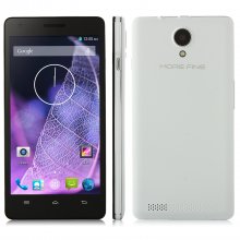 MORE FINE A1 Smartphone 4G MTK6582 Quad Core Android 4.4 1GB 8GB OTG White