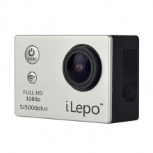iLepo SJ5000 Plus WiFi Action HD Camera 16MP Novatek 96655 1080P Waterproof Silver