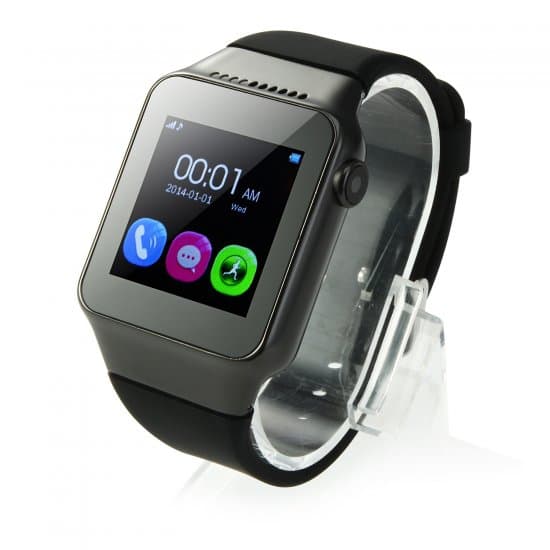 ZGPAX S39 Smart Watch Phone 1.54 Inch Touch Screen Bluetooth Camera FM Black - Click Image to Close