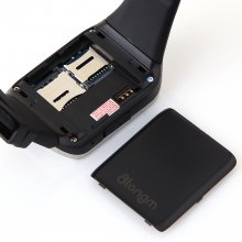 Atongm W008 Smart Watch Phone Bluetooth Watch 1.54inch Pedometer Anti-lost Black Sliver