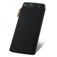 Cager S13 10000mAh Portable Dual USB Output Power Bank for Smartphones Tablet PC Black