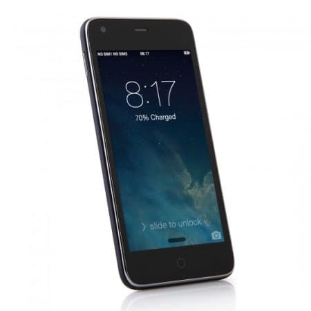 Tengda X5 Smartphone 4.5 Inch SC6825 Dual Core Android 4.0 Dual Camera Black