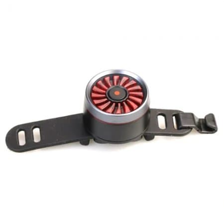 T09 Intelligent Brake Sensor Bicycle Taillight Safety Warning Light USB Charging IP65 Waterproof - Gray