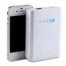 Yoobao YB-658 10400mAh WiFi Router + 3G + Power Bank White