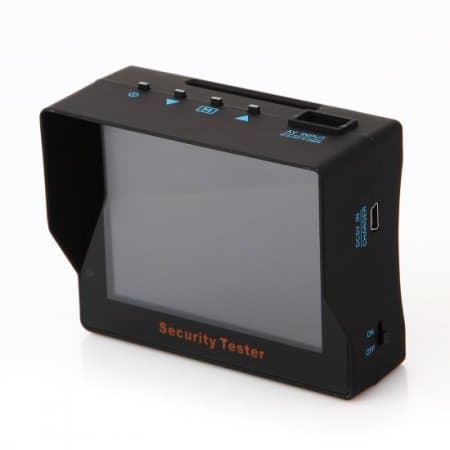 Portable Wrist Type 3.5" TFT LCD Audio Video Security Tester
