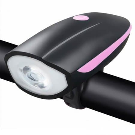 Bicycle Light Set Waterproof MTB Bike Horn Light USB Rechargeable Solar LED Headlight