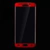 0.4mm Electroplating Tempered Glass Screen Protector for SAMSUNG S6 Edge Red