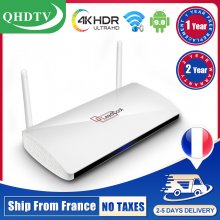 Android TV Box Leadcool QHDTV IPTV avec Full HD French IPTV 4K Media Player