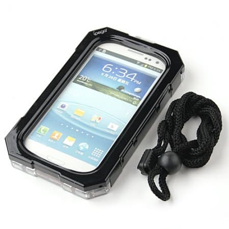 Ipega Waterproof Protective Case For Samsung I9300 S4 Black